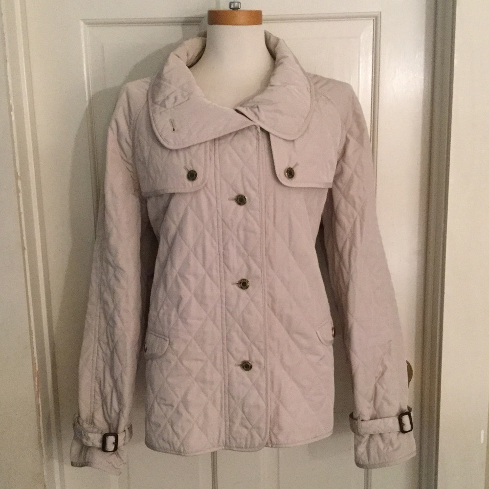 Talbot’s Tan Quilted Jacket